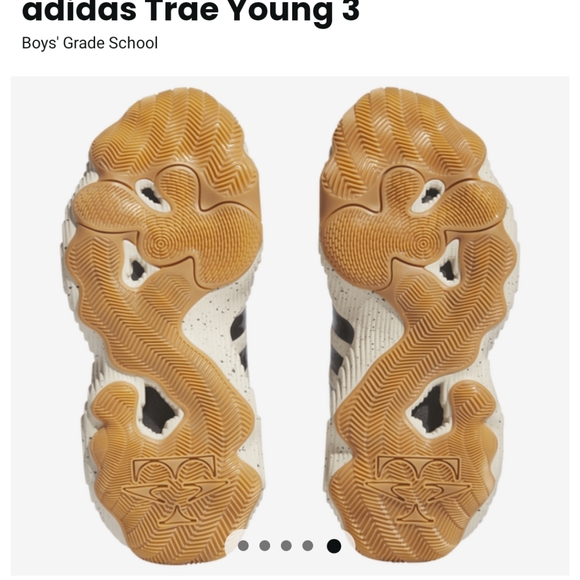 Trae Young 3 J Adidas basketball shoes sneakers size US 3.5 modern futuristic - Picture 2 of 10